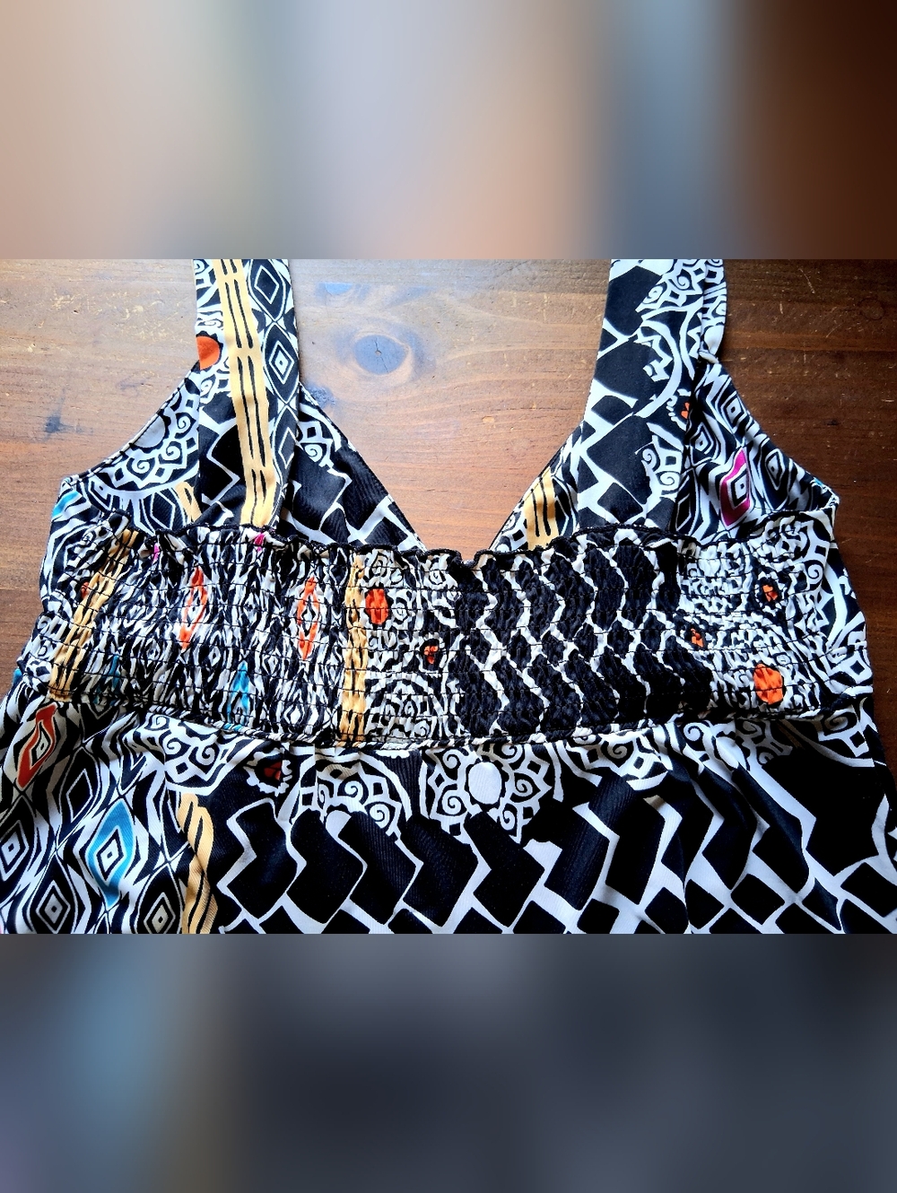 INC International Concepts  Sleeveless Tribal & Medallion Print Dress Petite - Picture 9 of 9